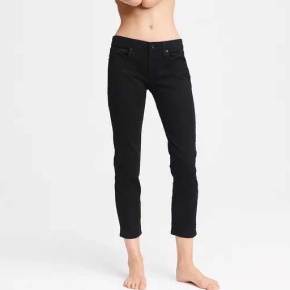 NWT Rag & Bone the Dre boyfriend black jeans size 24 Host
pick!